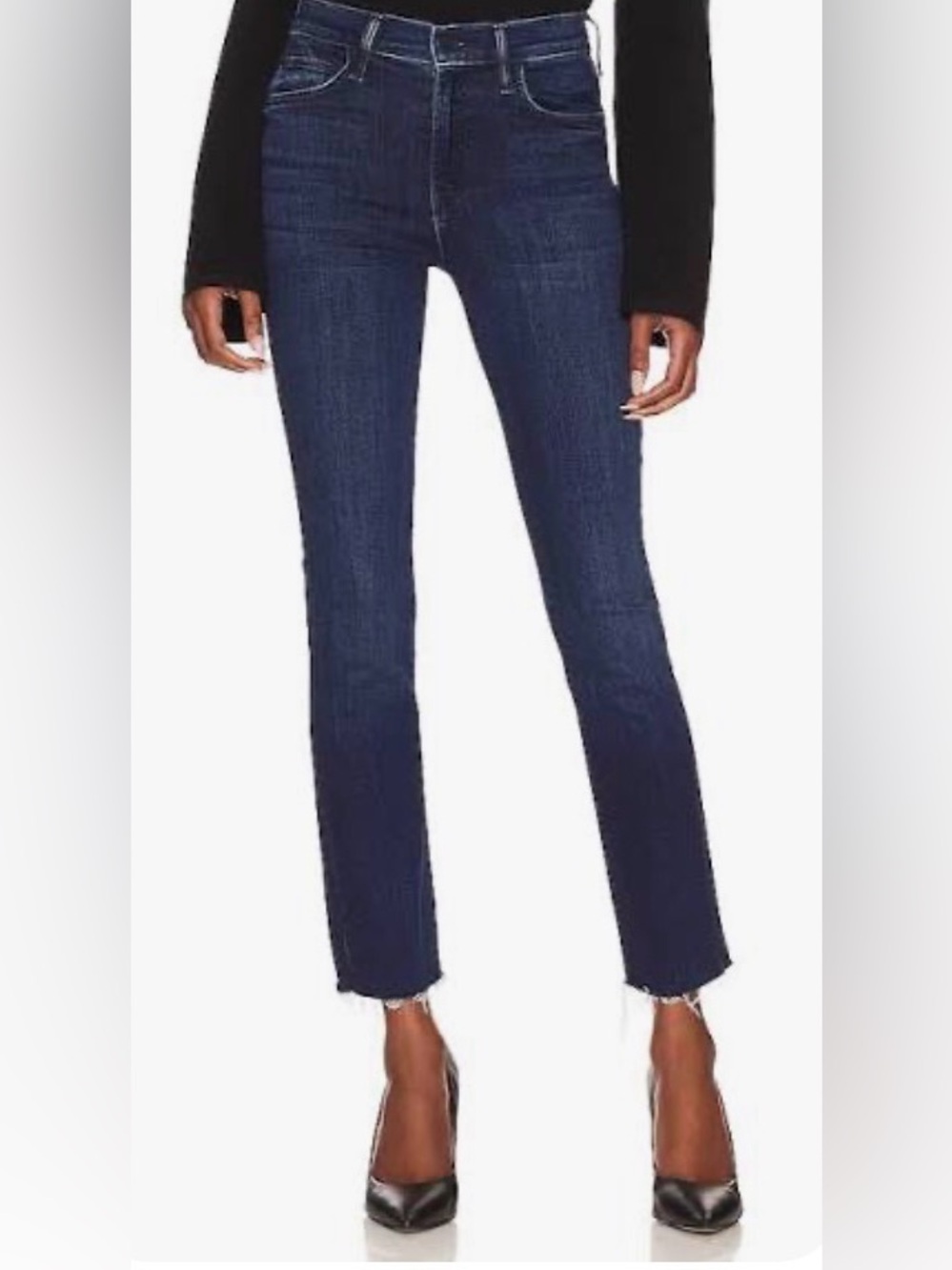 Mother The Rascal Ankle Snippet in Mint Condition Wash Sz 26